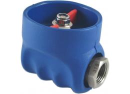 Rubber protected ball valve