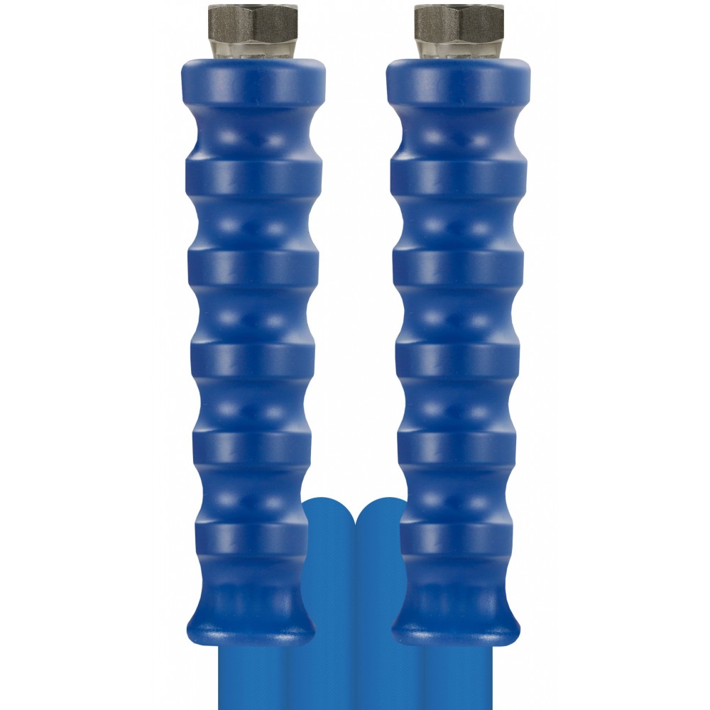 HIGH PRESSURE HOSE, BLUE, 1 WIRE, WRAPPED COVER, 210 BAR