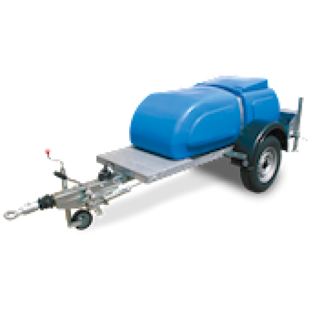 Bowser 500Ltr with Petrol-driven Transfer Pump