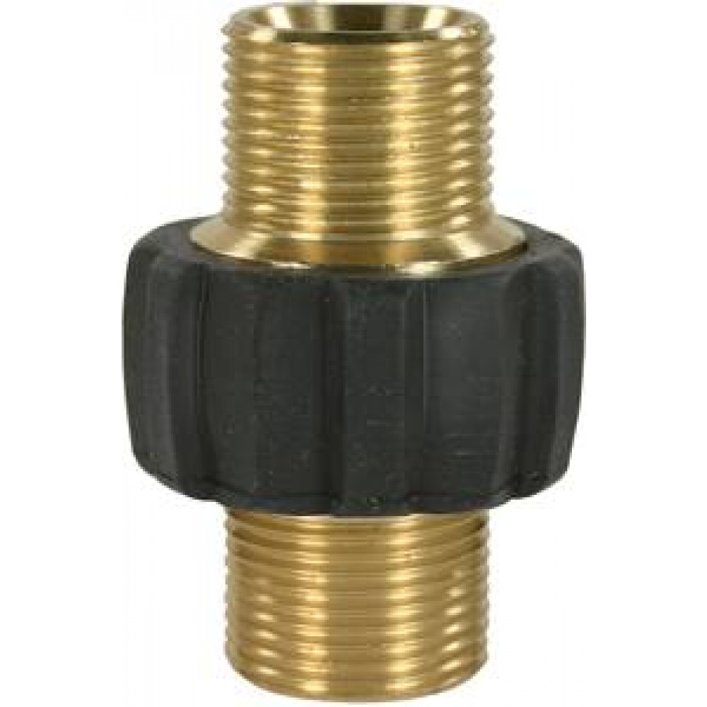 Hose Connector M22 M X M22 M with rubber cover