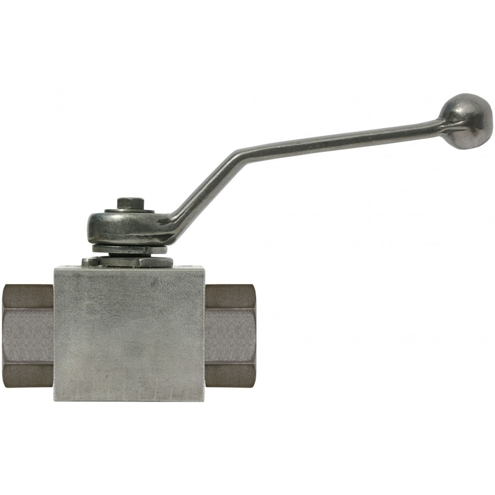 BALL VALVE + LEVER HANDLE 3/8"F x 3/8"F STAINLESS STEEL