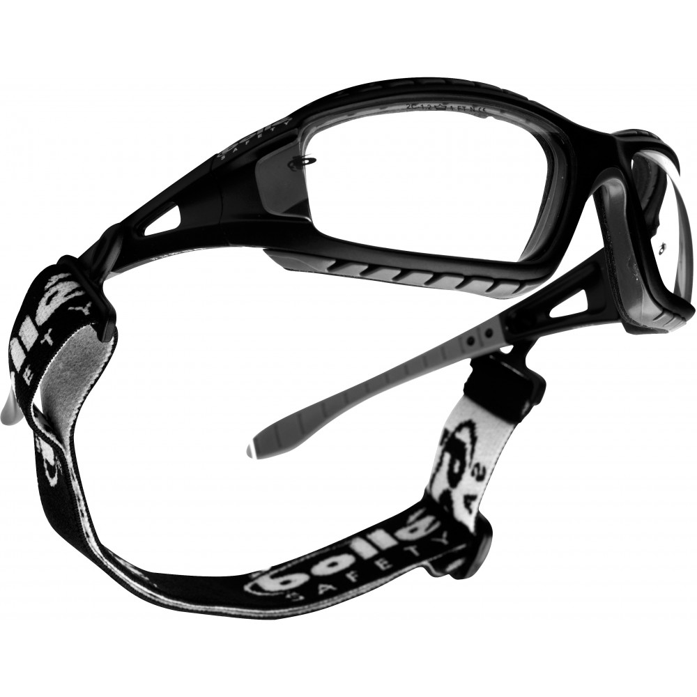 SAFETY GOGGLES WITH TEMPLES