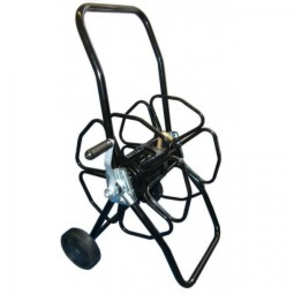 Spare Wheel for Metal Hose Reel with Wheels - Black