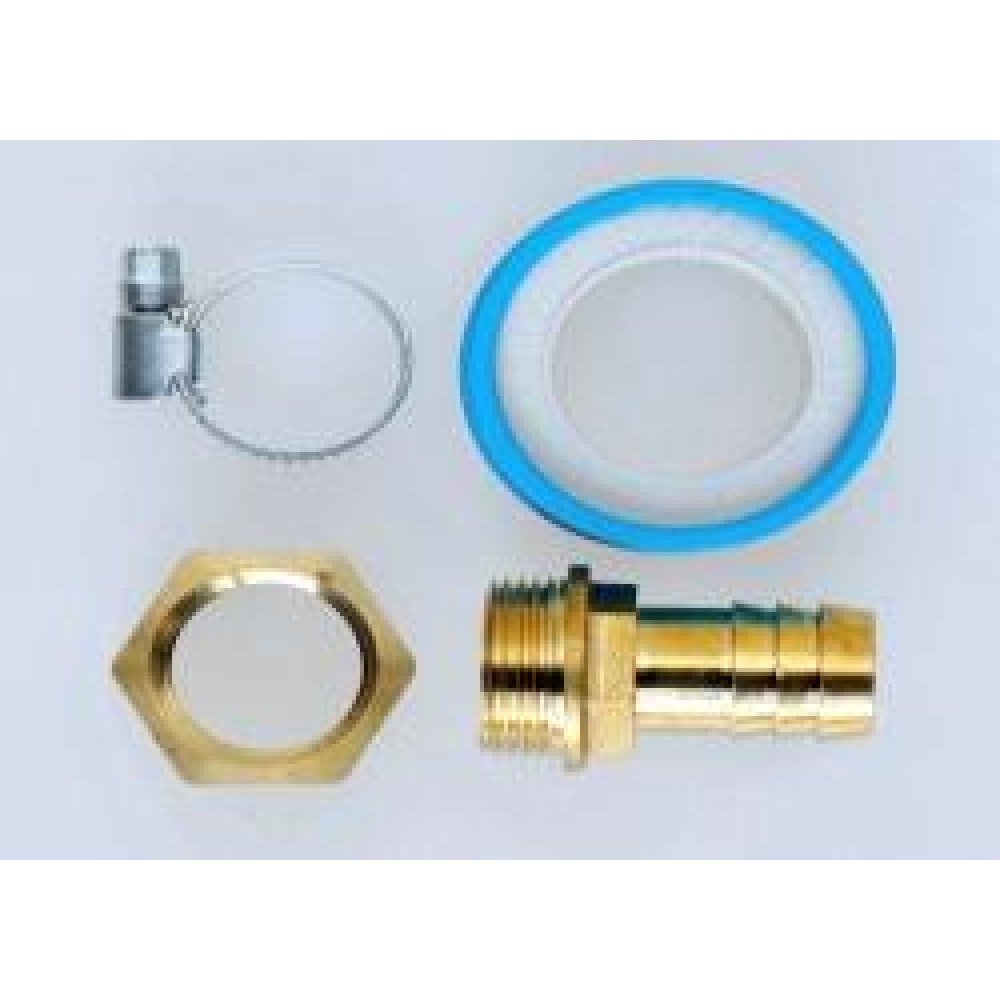"Hosetail Kit 4 - 1""Outlet to 1/2""X12MM Brass Hosetail"