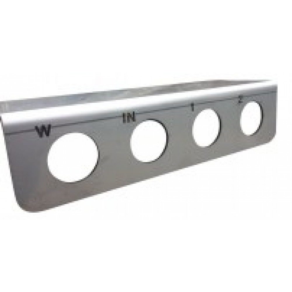 4 Connector QR 1/2" Stainless Steel Underport (Complete Kit) 