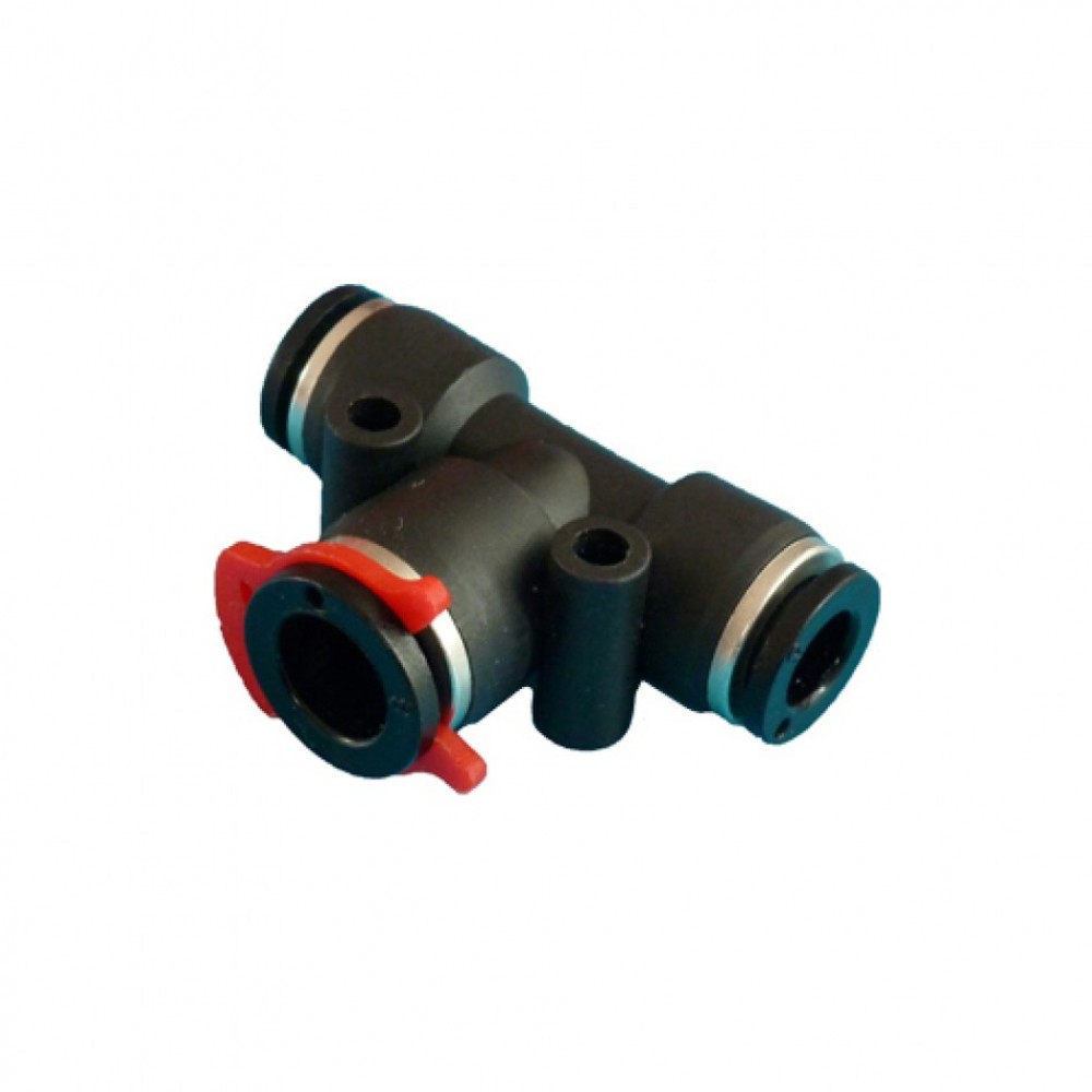 Brush Head Push-Fit T Connector for QuicK-LoQ System 
