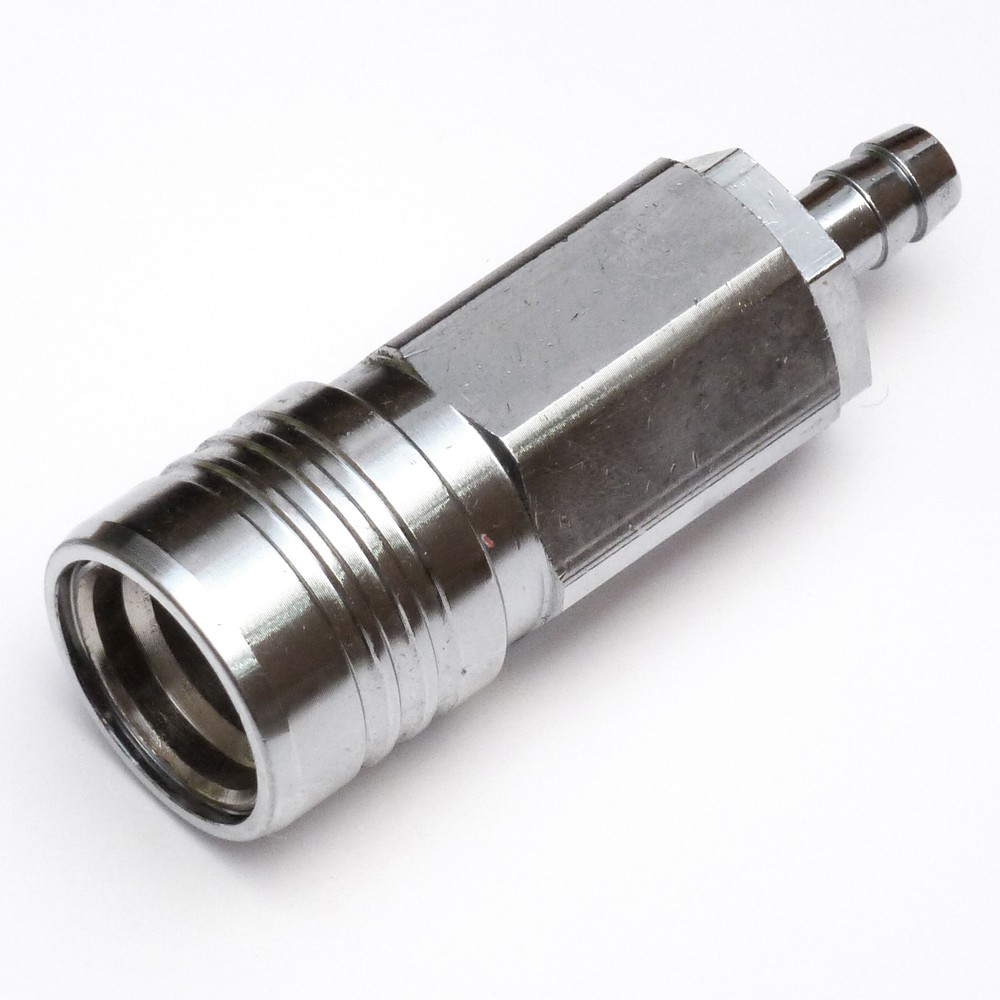 Quick Release Shut-Off Coupling with 6mm Hose Barb