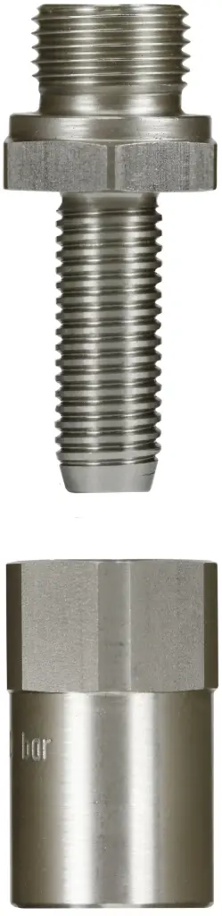 BLUFOOD Adaptor DN12 x 1/2" M 60° Cone