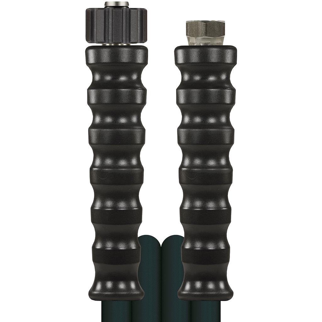 [DP-GJ-350113310] DN10 High Pressure Hose, Black, 1-Wire, Wrapped, 210 Bar **