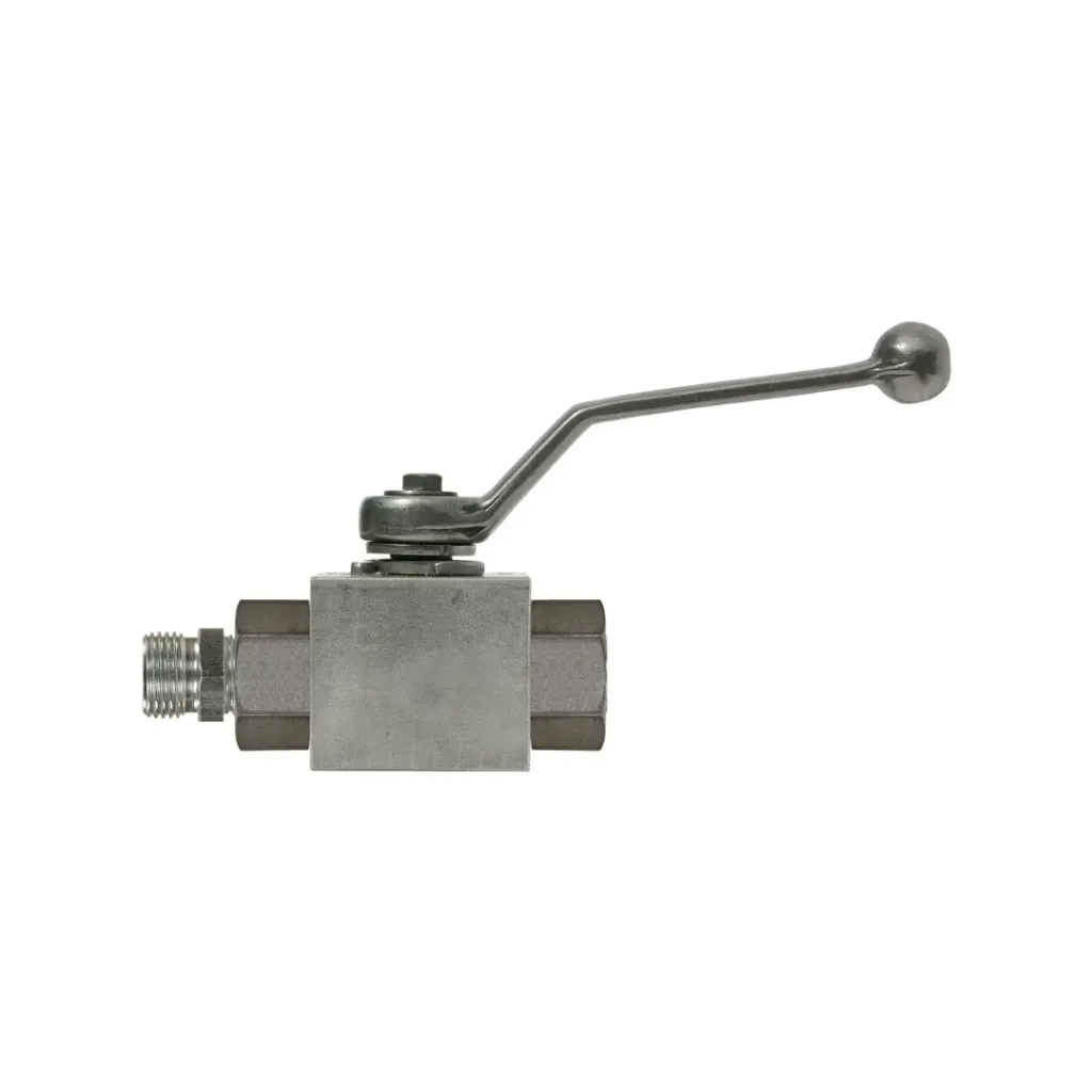 [DP-GJ-706151] BALL VALVE + LEVER HANDLE 16mm Tube x M22 M ZINC PLATED STEEL