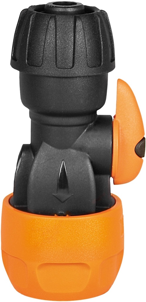 [DP-GJ-72745] Plastic Hose Coupling 1/2" + On/Off Valve