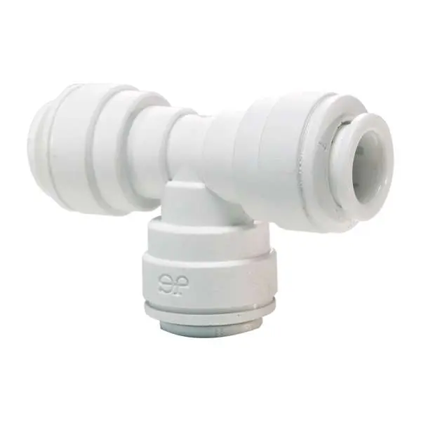 John Guest White Polypropylene Equal Tee 12mm **