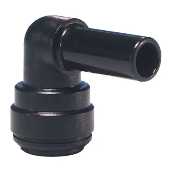 John Guest Black Acetal Stem Elbow 6mm x 6mm **