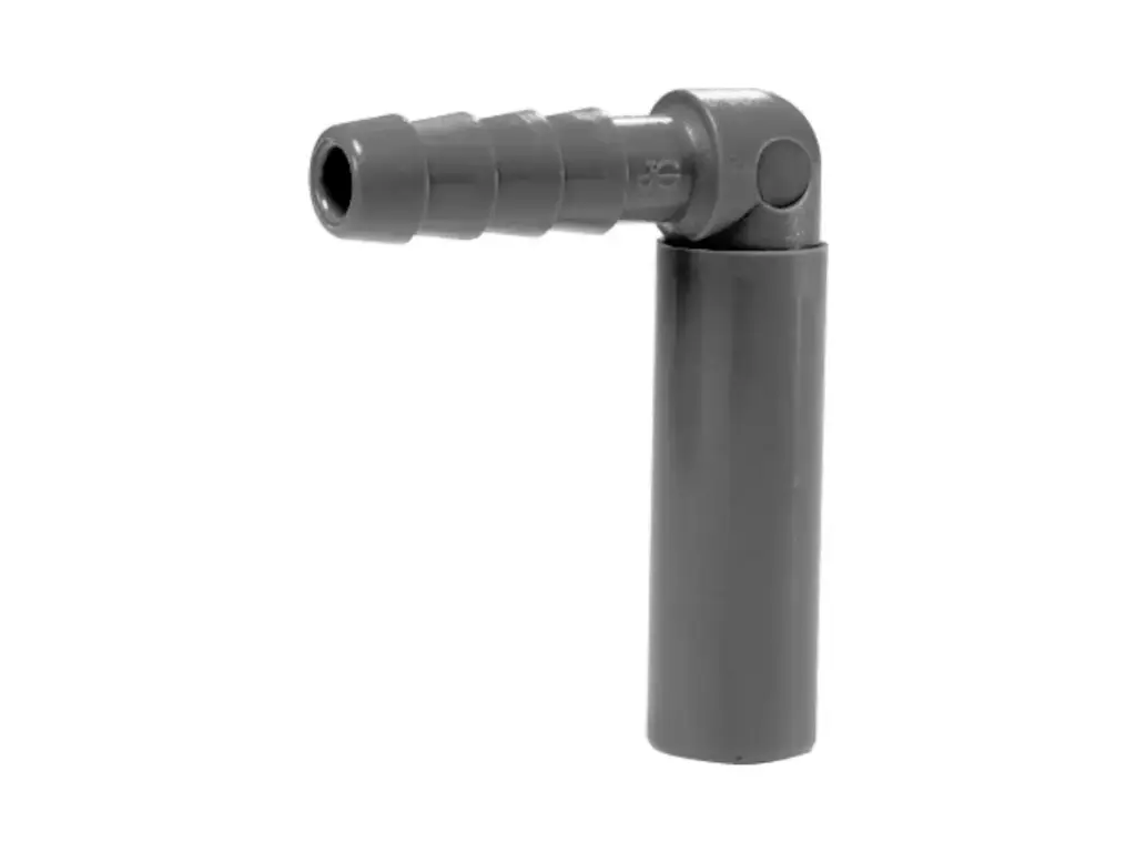John Guest Tube to Hose Elbow Stem Adaptor 1/4″ x 5/16″