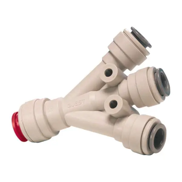 [PI491212S-R] 3 WAY SPLITTER : 3/8" - 3/8"