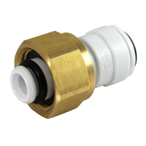 [PI561214CS-NRV] John Guest Keg Outlet Adaptor 3/8" x 1/2" **