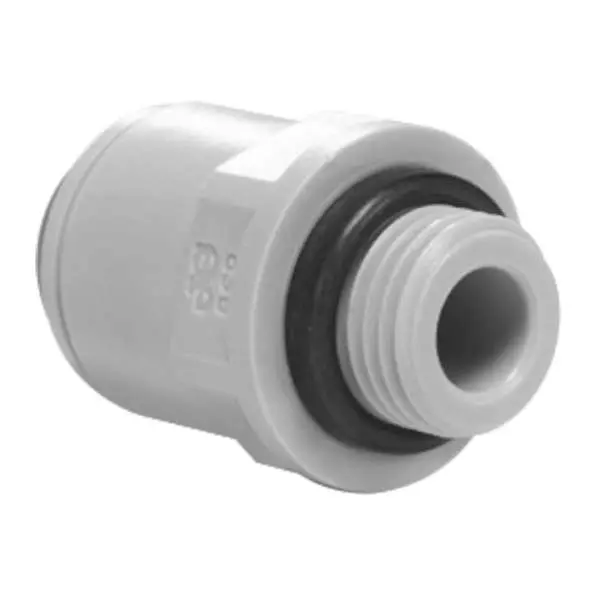 John Guest Straight Adaptor 3/8" x 3/8" BSP