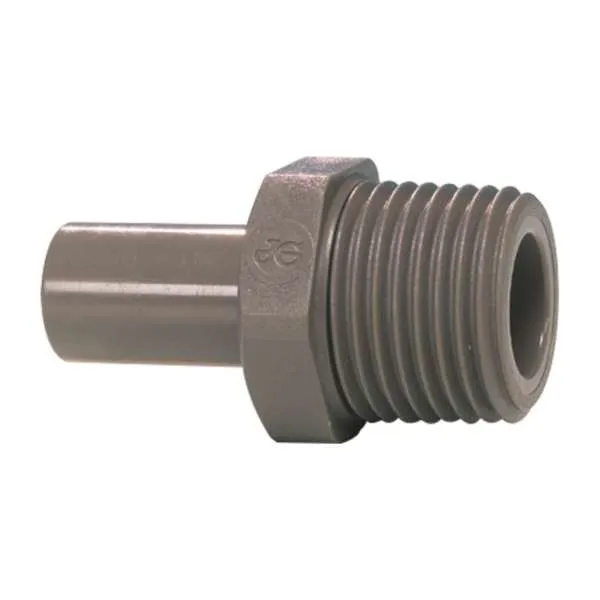 John Guest Stem Adaptor 1/2" x 3/8" (BSPT Thread)