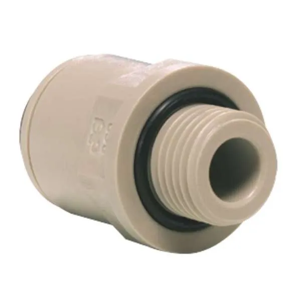 John Guest Straight Adaptor BSP 1/4" x 1/4"