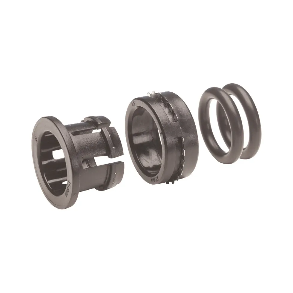 [PM2804E] John Guest Black Acetal Half-Cartridges, Nitrile O'Ring (Metric) (4mm, 1)