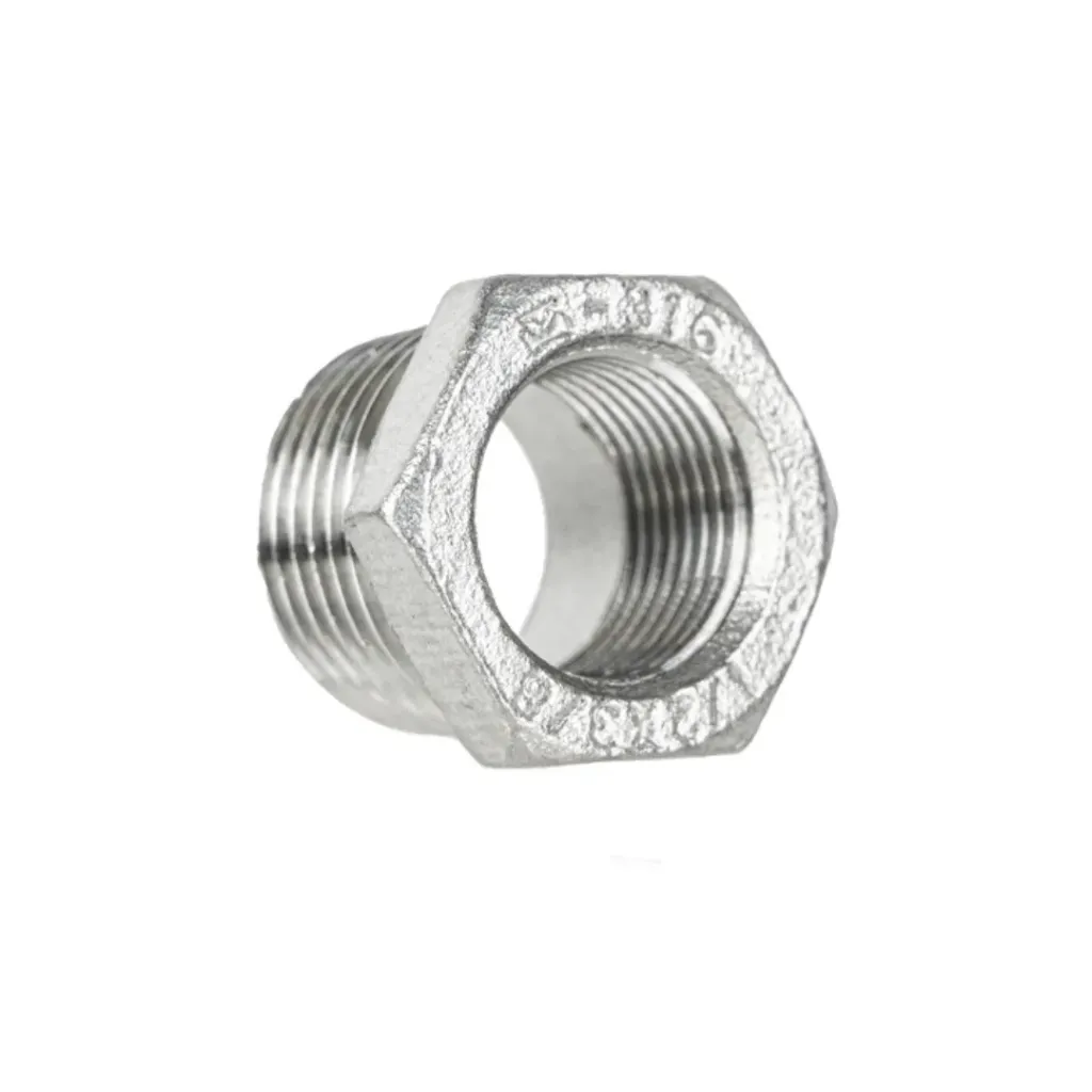 150lb BSP HEX REDUCTION BUSH COUPLING ADAPTOR-1.0"F to 1½"M