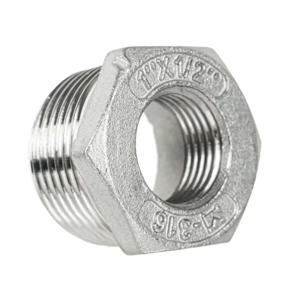 150lb BSP HEX REDUCTION BUSH COUPLING ADAPTOR-1.0"F to 1½"M