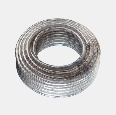 [GH-HDPVC-12] 1/2" CLEAR BRAIDED PVC HD HOSE
