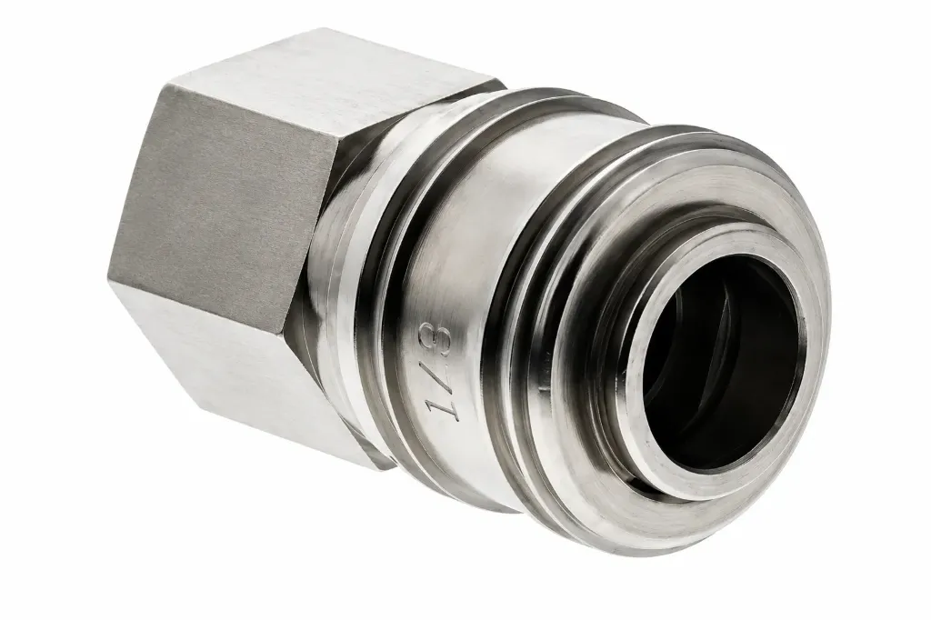 GrippaHOSE PRO 26 Double Valved End Coupling to 1/2" Female Thread